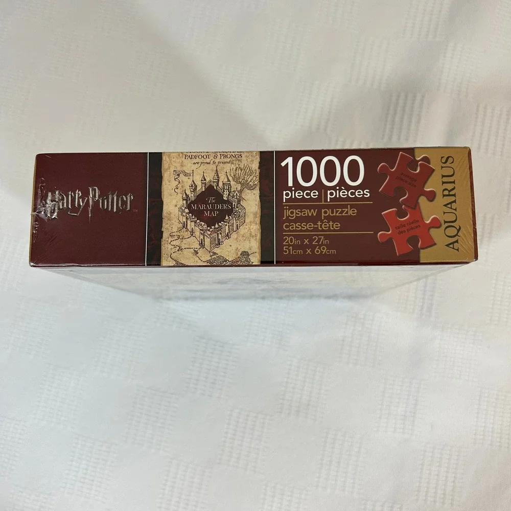 Harry Potter Marauder's Map Puzzle Sealed 1000 Pieces Aquarius 20
